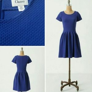 Anthropologie Basketweave Dress